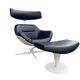 Auckland lounge chair and ottoman by Jean Marie Massaud for Cassina