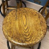 Set of 3 industrial stools