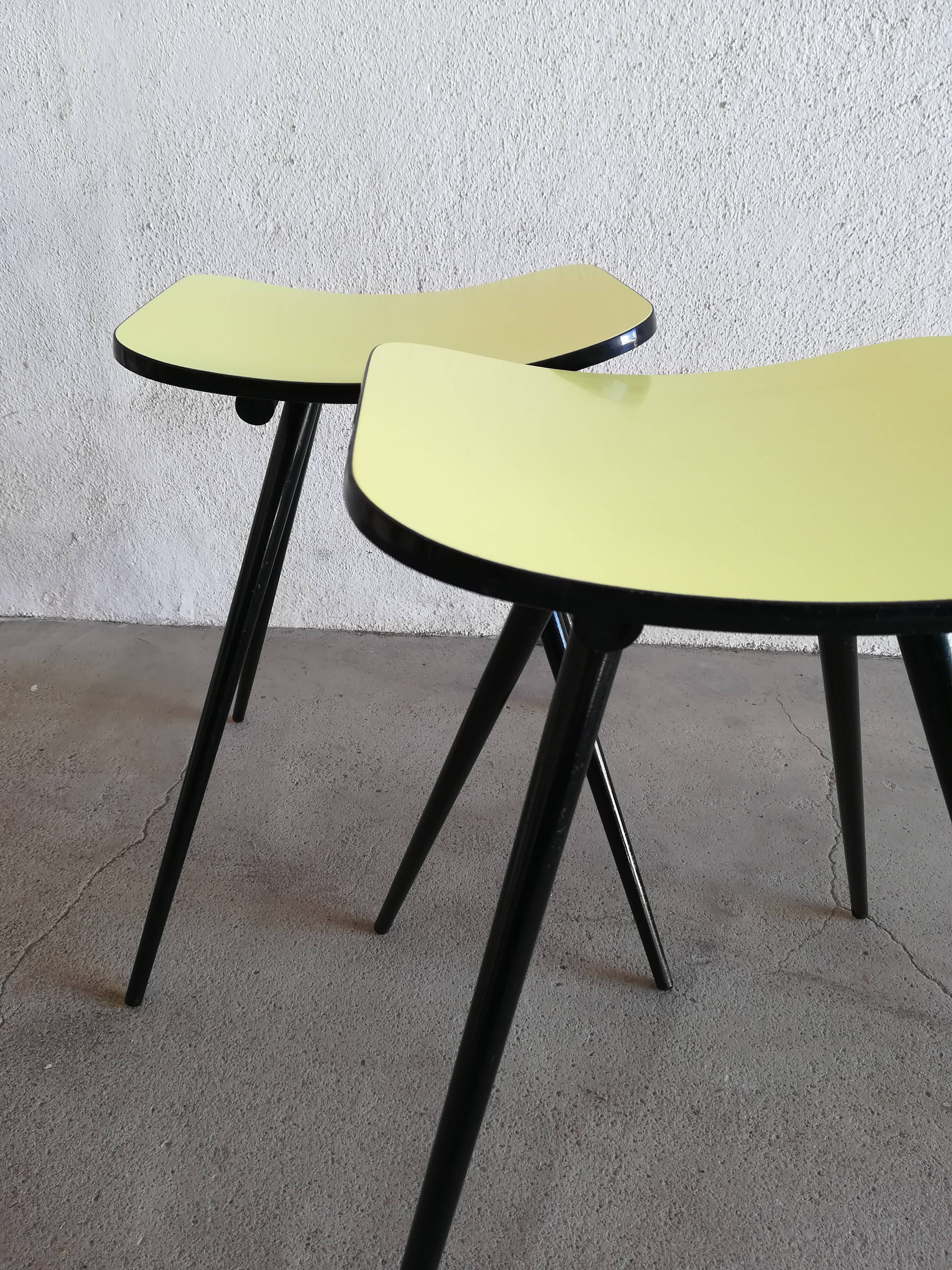 Pair of 'Stella' stools