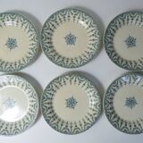 Iron earth 6 flat plates gien florentin