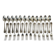 Cutlery set / 24-piece service in silver-plated metal Apollo