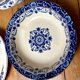 5 large serving plates, French production