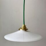 Suspension in smooth opaline green thread early twentieth century