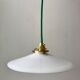 Suspension in smooth opaline green thread early twentieth century