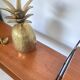 Vintage wooden string shelves