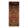 Vintage Turkish Oushak Handmade Wool Cotton Brown Runner Rug 165x417