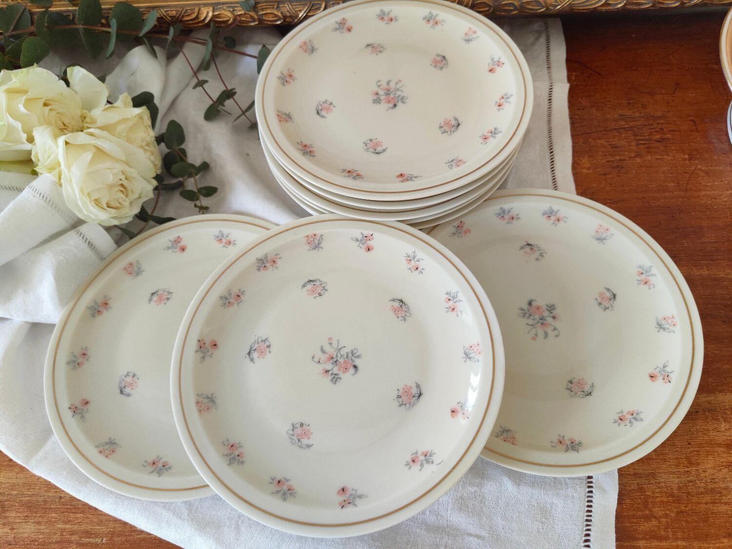 Theodore Haviland porcelain pastry set