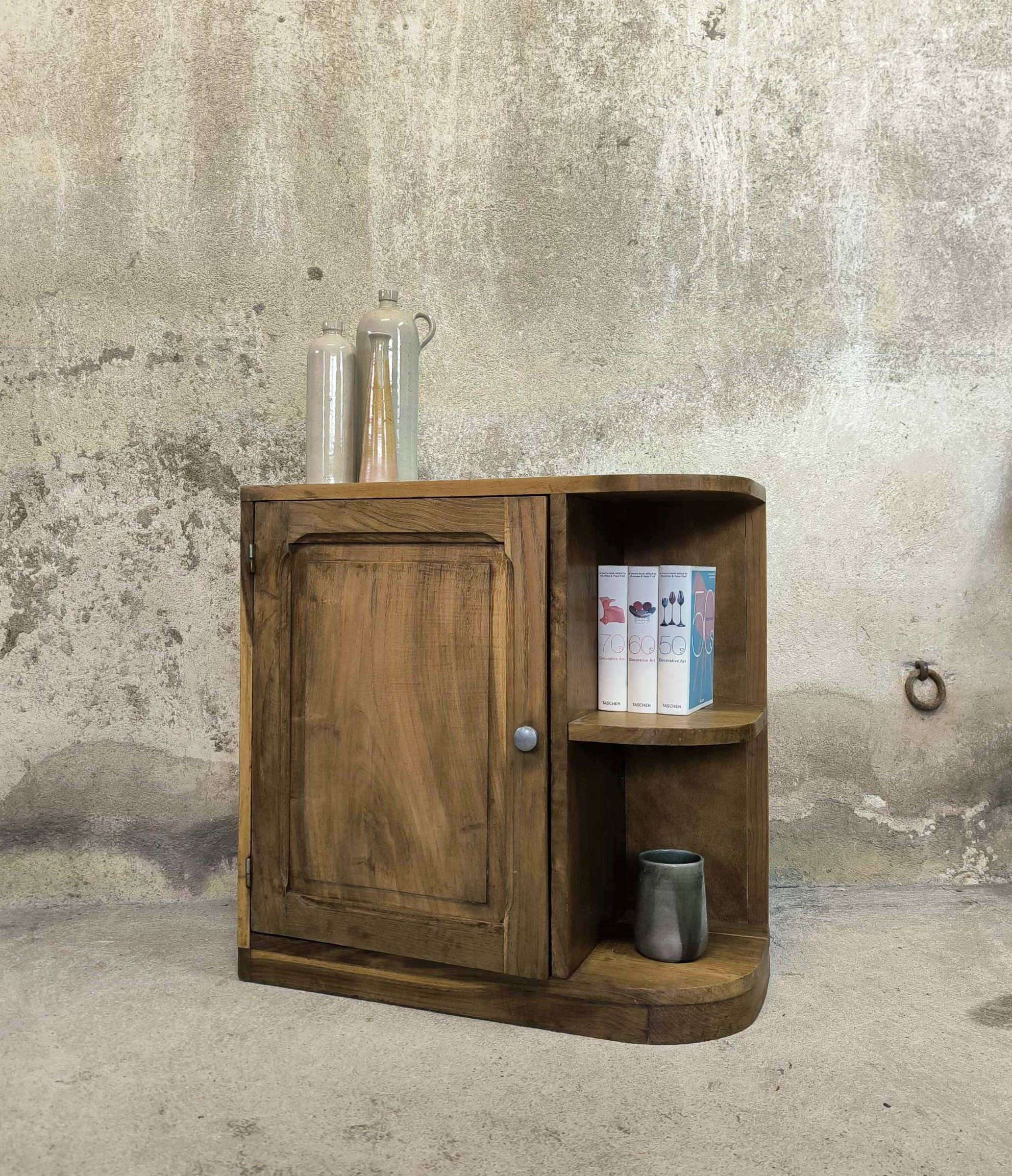 Small vintage piece of furniture in art deco style.