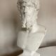 Greco-Roman bust in full plaster of Emperor Lucius Verus Borghese collection