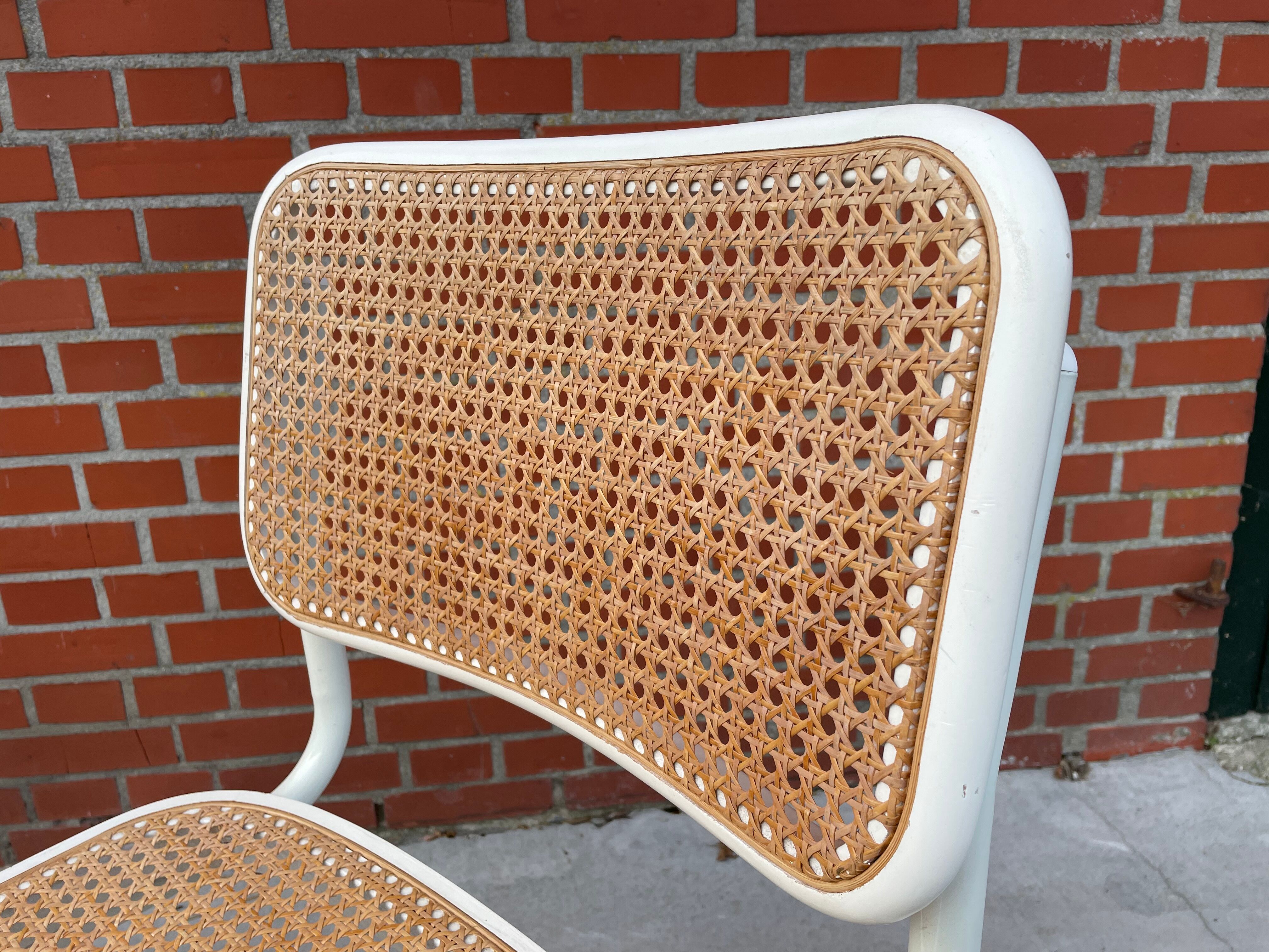 Cesca chair b32 model design Marcel Breuer