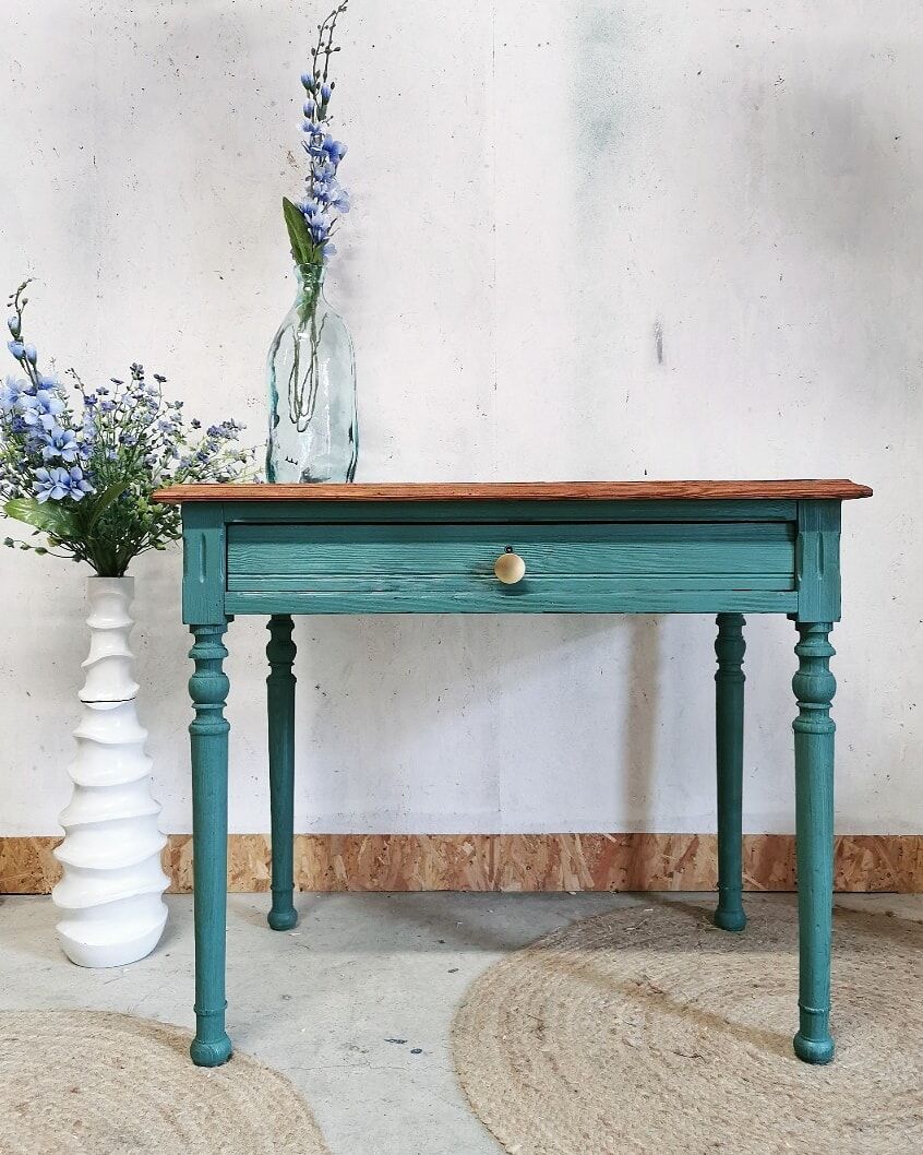 Side table, wooden desk