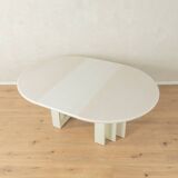 Postmodern dining table by COR, 1980s, extendable, solid cherry wood