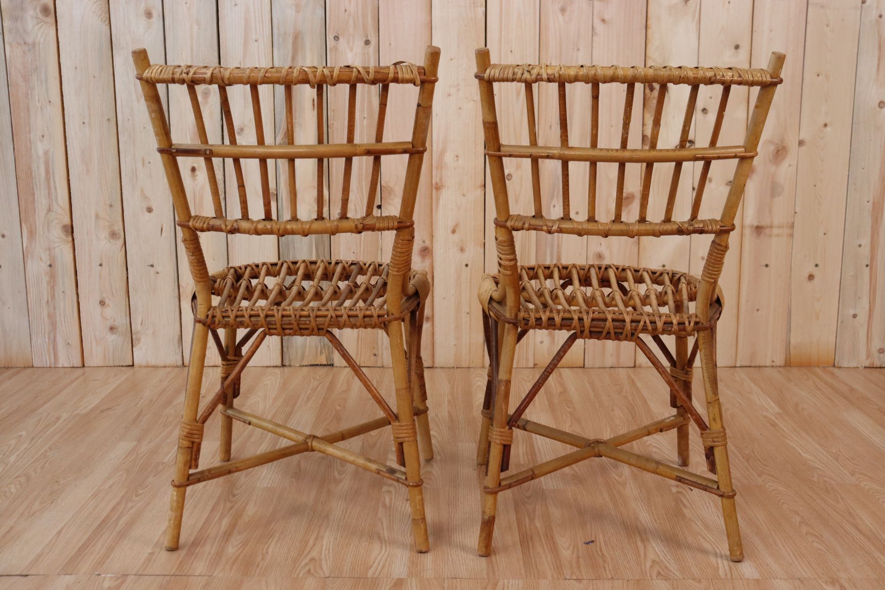 Rattan chairs