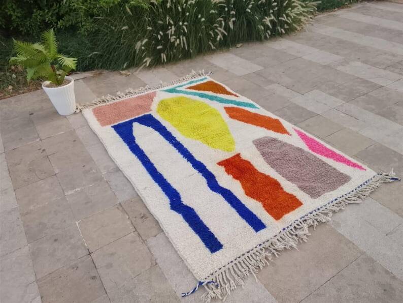 Tapis marocain 200cmx100cm fait main