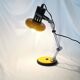 Lampe articulée en acier laqué, Aluminor, France, 1980