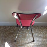 Red formica chair