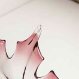 Vase in Murano glass by Fratelli Toso H 27.5cm