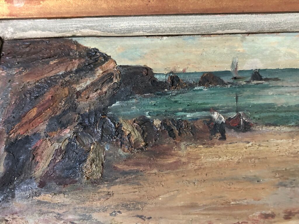 Marine Bretagne painting