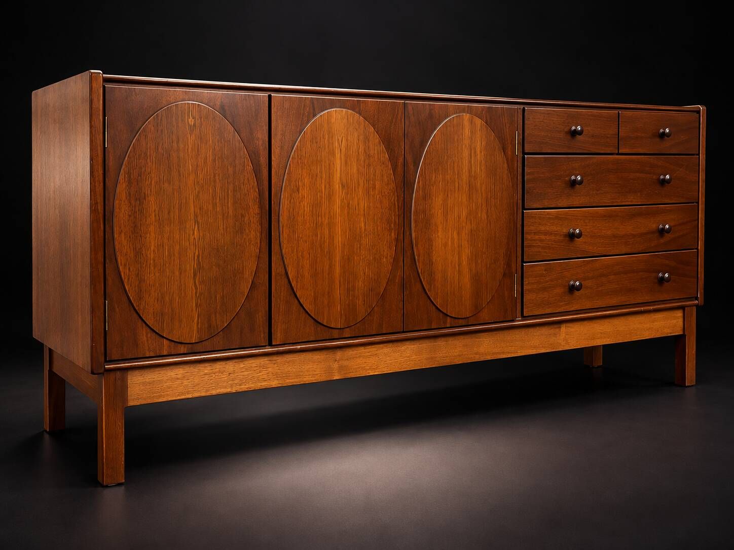 Enfilade Jacques Hauville for Roche Bobois 1960s