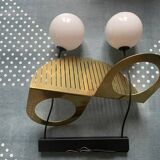 Lambert&Fils Laurent 09 Pendant Lamp Brass, Black