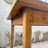 Scandinavian oak and ceramic table