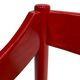 Fauteuil Carimate modèle 892 Vico Magistretti pour Cassina en rouge