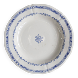 Round, hollow Gien earthenware serving dish – “Royal” model