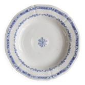 Plat de service rond et creux faïence Gien – Modèle “Royal”