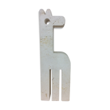Fratelli Mannelli giraffe paperweight in travertine