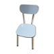 Blue laminate kitchen Chair