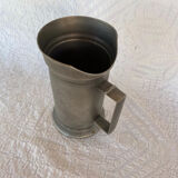 Tin pitcher