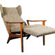 Vintage Wingback Chair from the sixties