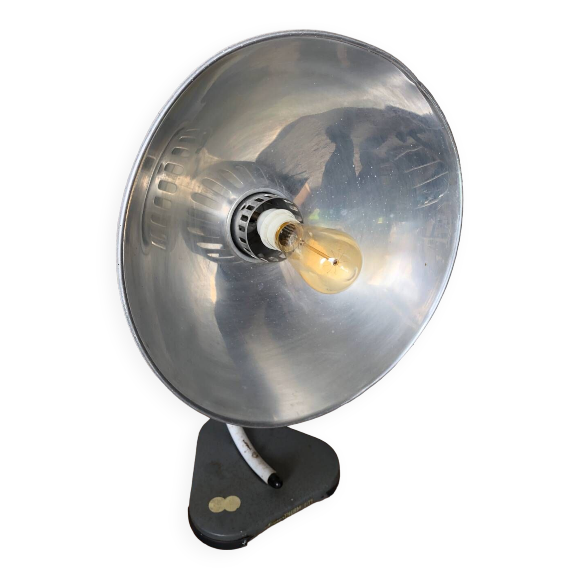 Old Super Thermolite Heating Lamp Metal & Aluminum