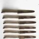 6 Art Deco Dessert Knives