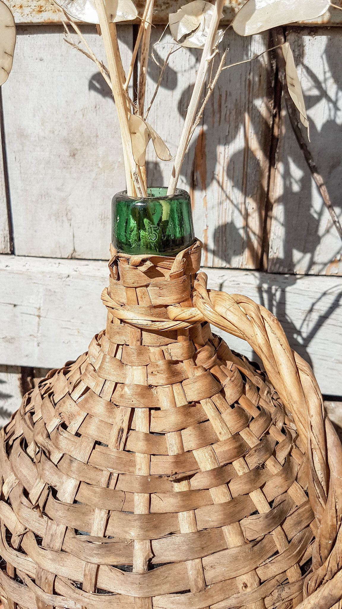 Vintage demijohn