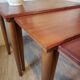 Scandinavian vintage gigognes tables