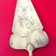 Silver-plated pie server - Art Nouveau