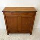 Parisian sideboard with vintage sliding doors 50's