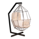 ELEGANT PARROT CAGE CHAIR BY IB ARBERG c.1970