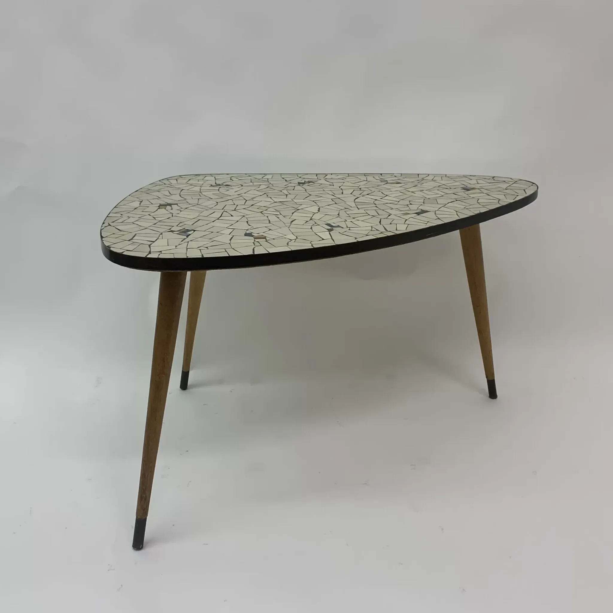 Table d'appoint en mosaïque de style mid-century, années 1960