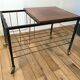 Range-vinyl service in formica and brass 70s
