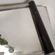 Art deco mirror rectangular tray