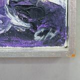 Grethe Hultgren, Swedish Expressionist Composition, Oil on Canvas, 1979, Framed