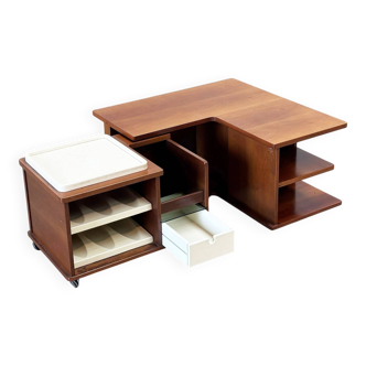 Italian hidden bar coffee table