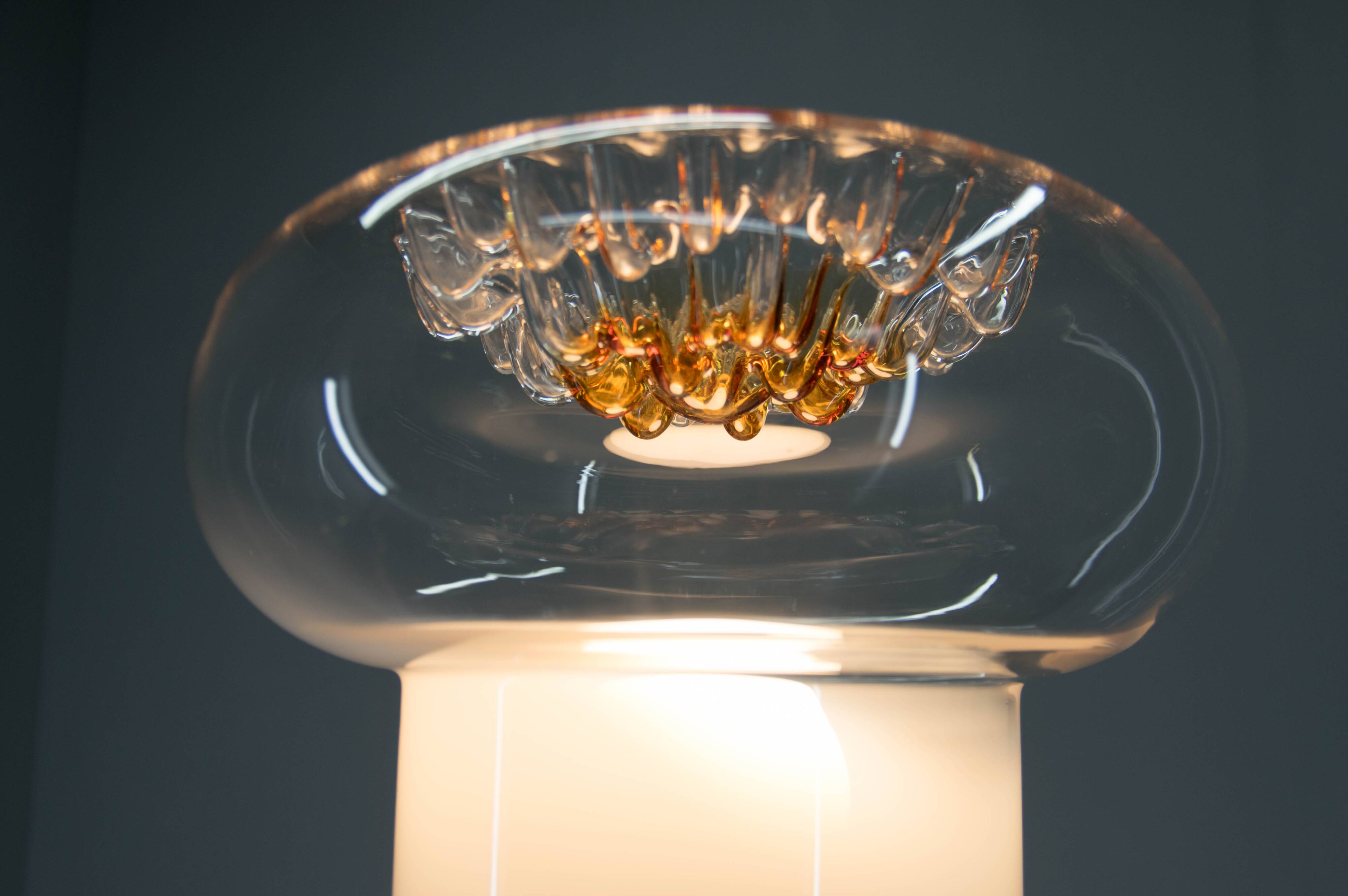 Murano Glass Floor Lamp, Italy, 1980s