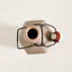 Old hexagonal sandstone bottles