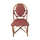 Rattan bistro chair and braiding