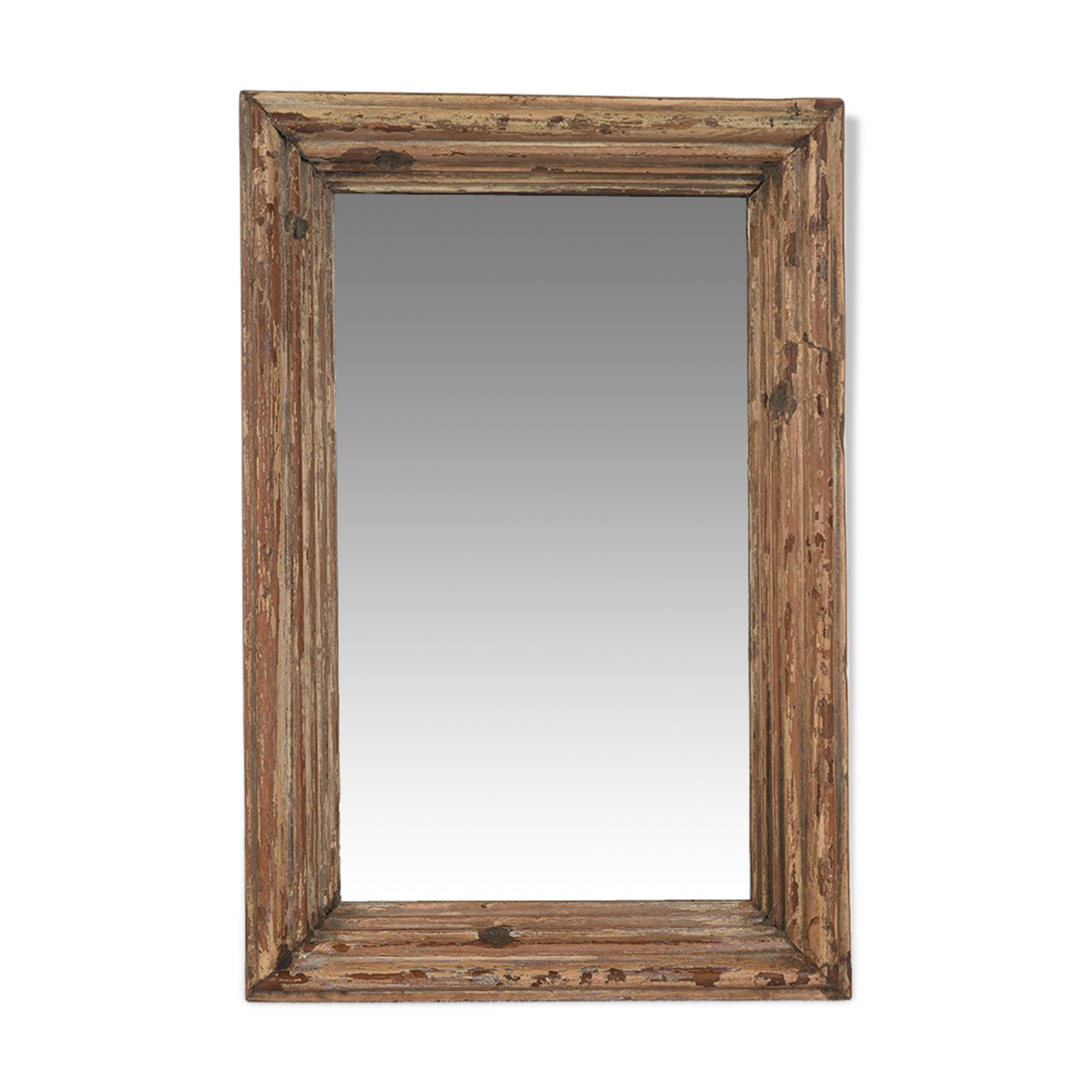 Wooden mirror
