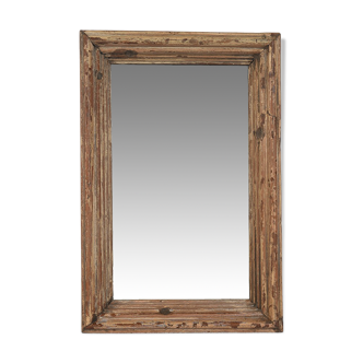 Wooden mirror