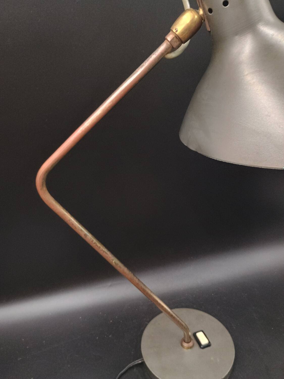 Industrial lamp Caillat Edition 1960 by Jean Boris Lacroix designer